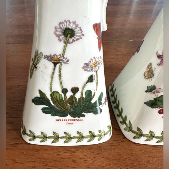 Portmeirion Susan Williams-Ellis Botanical Garden Square Oil & Vinegar Set - Picture 2 of 10